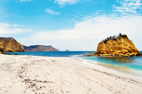 Parque Nacional Machalilla 'daki Los Frailes plajı, Puerto Lopez, Ekvador