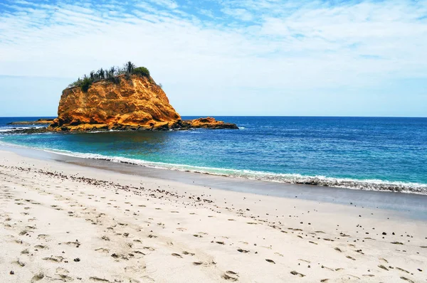 Pláž Los Frailes Parque Nacional Machalilla Puerto Lopez Ecuado — Stock fotografie