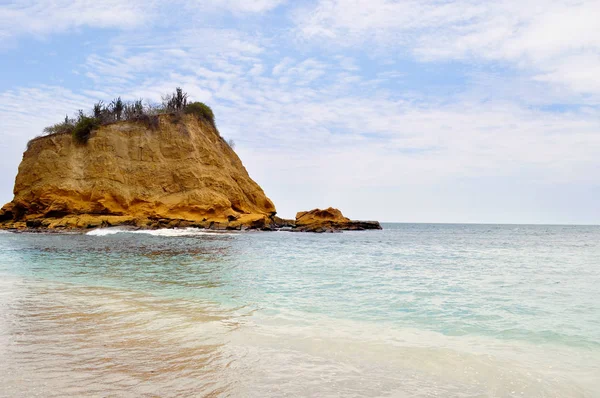 Los Frailes Παραλία Στο Parque Nacional Machalilla Puerto Lopez Εκουάδο — Φωτογραφία Αρχείου