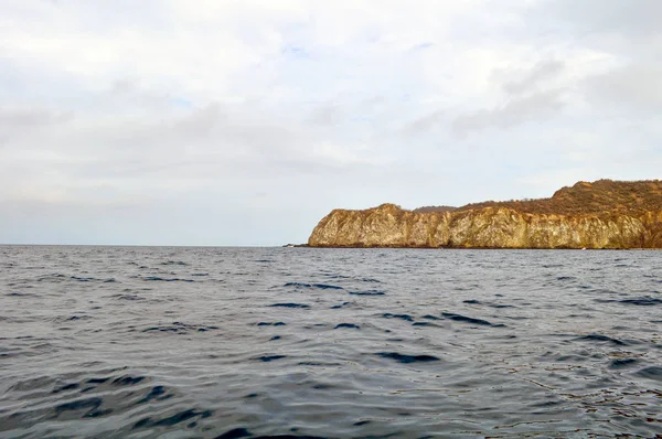 Salango Ostrov Puerto Lopez Pobřeží Ekvádor — Stock fotografie