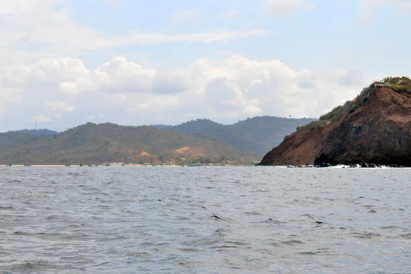 Ακτές Του Πουέρτο Lopez Ακτή Εκουαδόρ — Φωτογραφία Αρχείου