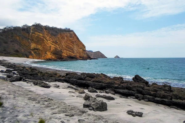 Playa Los Frailes Parque Nacional Machalilla Puerto López Ecuador — Foto de Stock