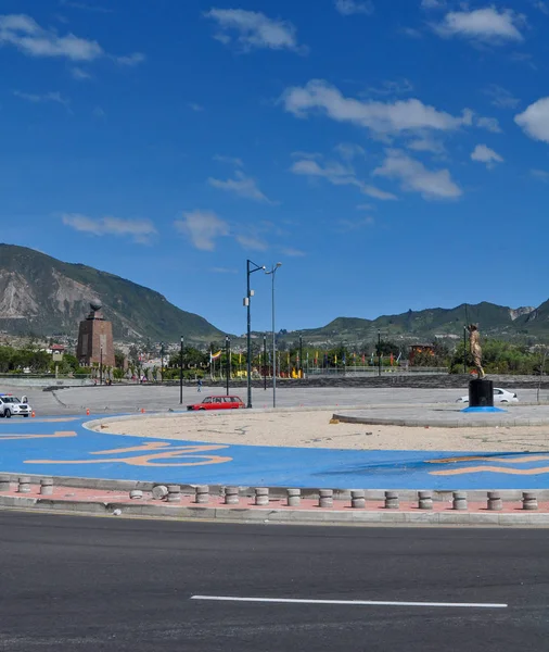 Quito Équateur Mars 2015 Vue Générale Entrée Milieu Monde Monument — Photo