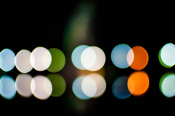 Blur Luz Noite — Fotografia de Stock