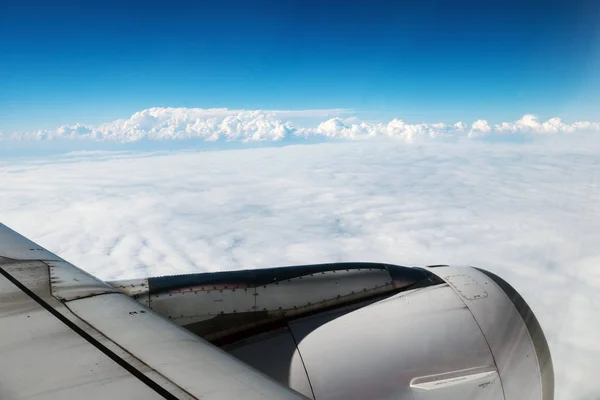 Airplane Turbine Flight — Stock Photo, Image