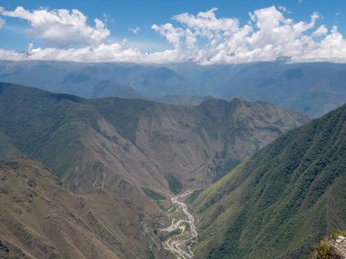 Vilcanota Nehri, Urubamba Nehri Vadisi. Andes. Başına