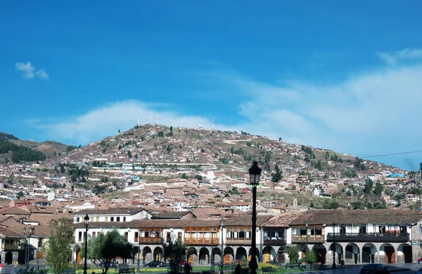Plaza Armas Cusco Peru — Fotografia de Stock