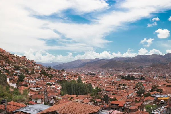 Paesaggio Urbano Cusco Perù — Foto Stock