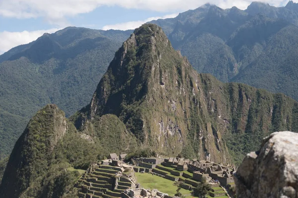 Machu Picchu Starożytne Miasto Inków Andach Cusco — Zdjęcie stockowe