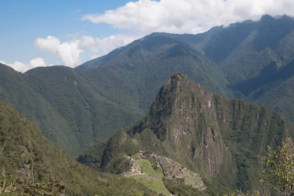 Machu Picchu Başına Machu Picchu Dağ Andes Cusco Antik Inca — Stok fotoğraf