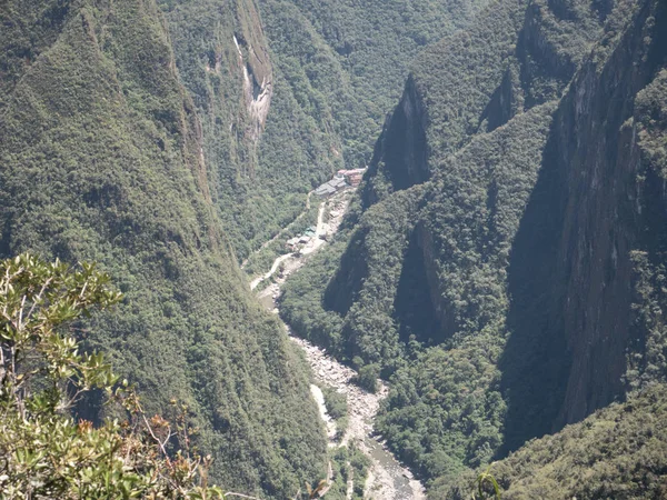 Vilcanota Rzeki Dolina Rzeki Urubamba Andes — Zdjęcie stockowe