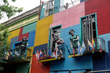 Buenos Aires, Arjantin - 29 Kasım 2016: Bir cephesi ile bir 