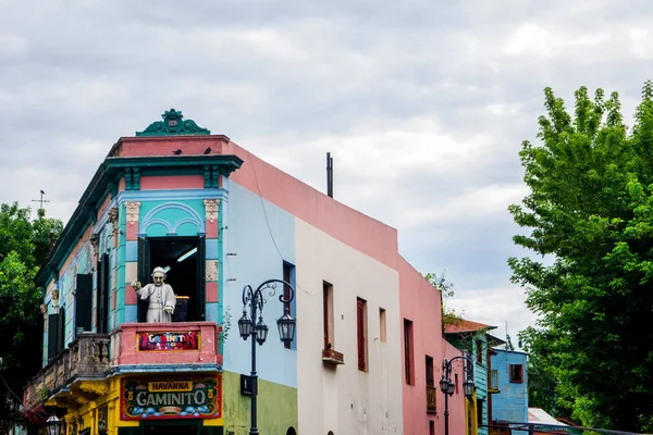 Boca Een Kleurrijke Buurt Buenos Aires Argentin — Stockfoto