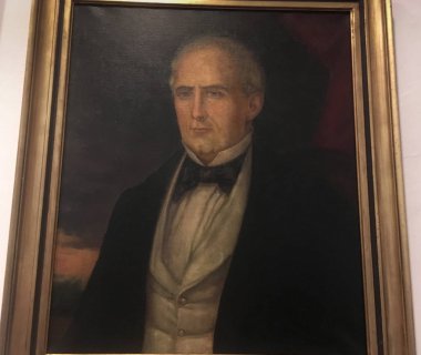 Buenos Aires, Arjantin - 01 Kasım 2017: Domingo Matheu Procer Cabildo Müzesi Buenos Aires, Arjantin eski boya