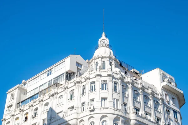 Edificio Clásico Con Torre Con Reloj Buenos Aires Argentina — Foto de Stock