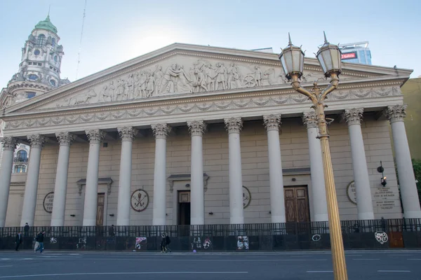 Buenos Aires Argentinien Juli 2017 Gesamtansicht Der Fassade Der Kathedrale — Stockfoto
