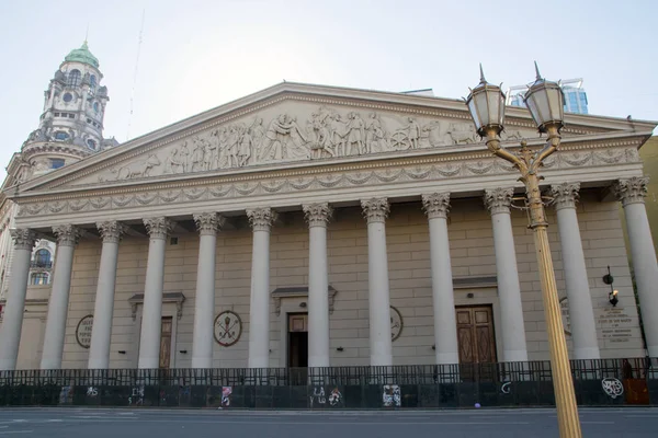 Fassade Der Kathedrale Von Buenos Aires — Stockfoto