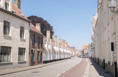 Brugge, Belçika sokak görünümü