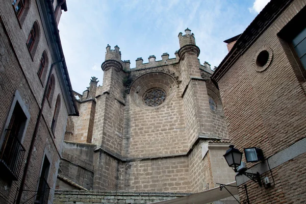 Mittelalterliche Architektur Toledo Spanien — Stockfoto