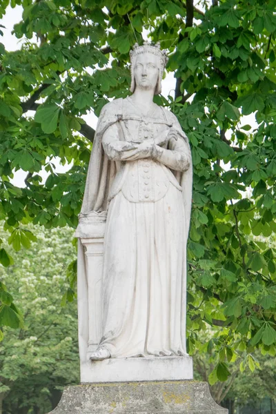 Estatua Ana Beauje Los Jardines Luxemburgo París Francia —  Fotos de Stock