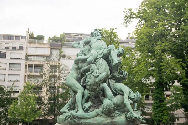 Luxemburg Gärten Triomphe Silene Statue Von Jules Dalou — Stockfoto