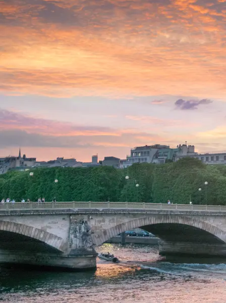 Senna Parigi Francia — Foto Stock