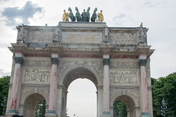 Arco Del Triunfo Carrousel París Francia — Foto de Stock