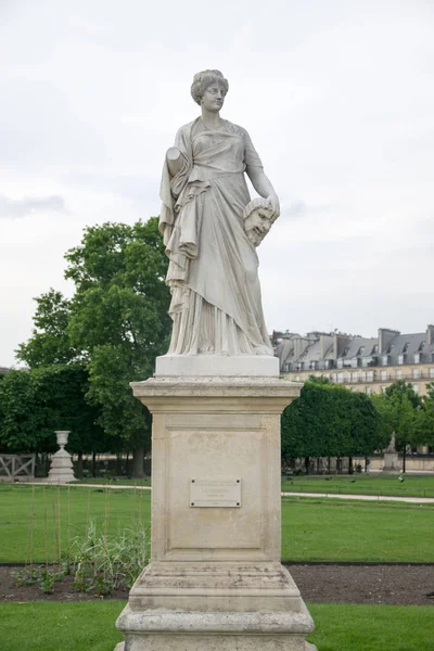 Comedie Die Komödie Statue Park Der Tuilerien Paris Frankreich — Stockfoto