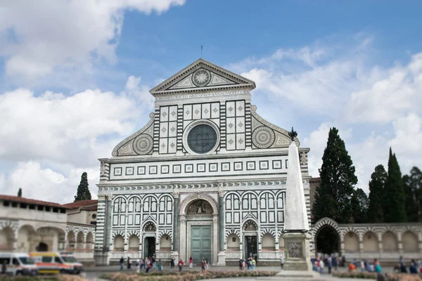 Kościół Santa Maria Novella Florencji Włochy — Zdjęcie stockowe