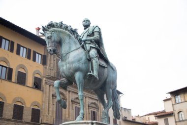 cosimo heykeli ben de' medici giambologna, Floransa, İtalya