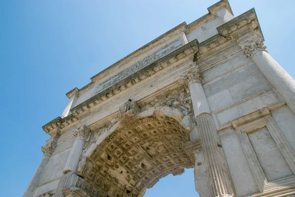 Арка Тіта Arco Тита Римський Форум Римі Італія — стокове фото