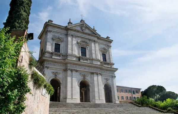 San Gregorio Magno Celio Una Iglesia Roma Italia —  Fotos de Stock