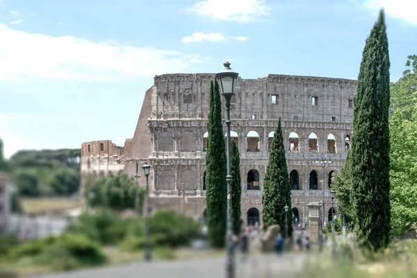 Kolosseum Rom Italien — Stockfoto