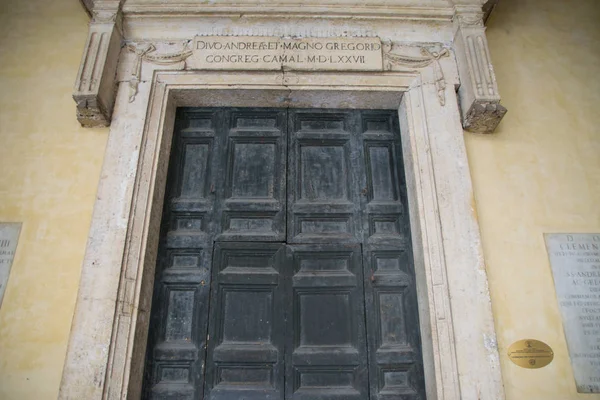 San Gregorio Magno Celio Uma Igreja Roma Itália — Fotografia de Stock