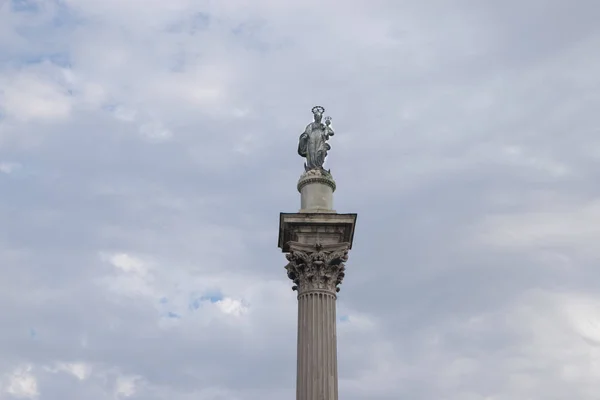 Sütun Santa Maria Maggiore Bazilikası Için Kutsal Meryem — Stok fotoğraf