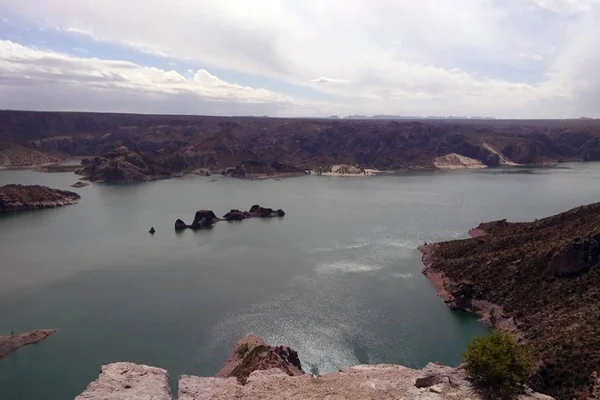 Canyon Atuel Lac Los Reyunos San Rafael Mendoza Argentine — Photo