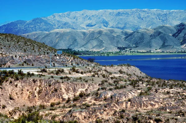 Tucuman Eyaleti Tafi del Valle vadisi yakınlarındaki La Angostura Barajı, Arjantin