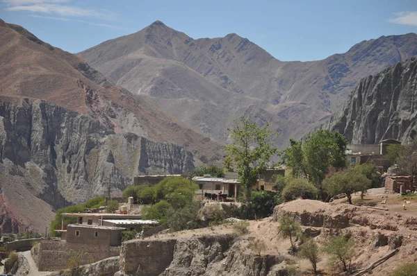 Obec Iruya Provincii Salta Argentině — Stock fotografie