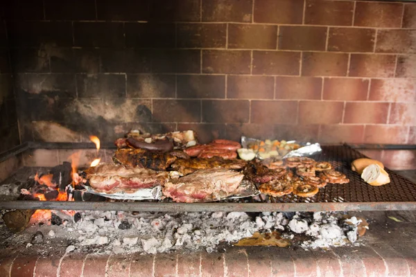 Argentine Barbecue Close — Stock Photo, Image
