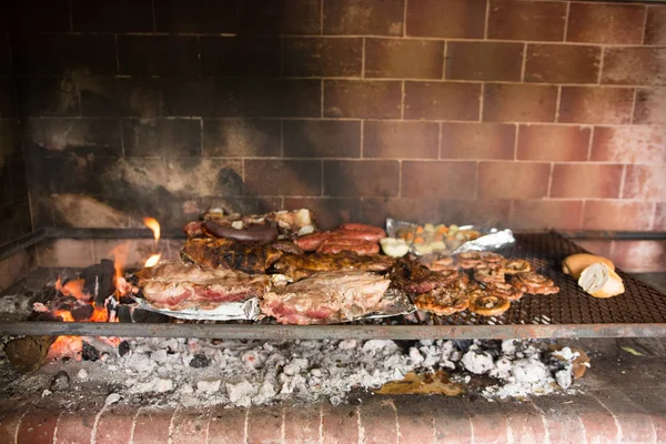 Barbacoa Argentina Close — Foto de Stock