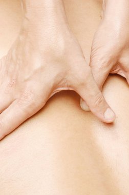 El masajının tam kare görüntüsü