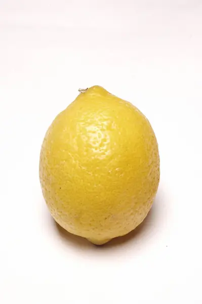 Lemon Beyaz Arkaplanı Kapat — Stok fotoğraf