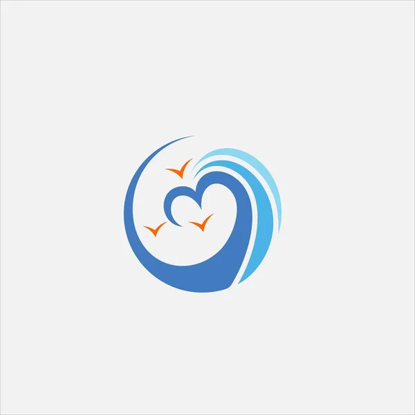 love wave vector logo