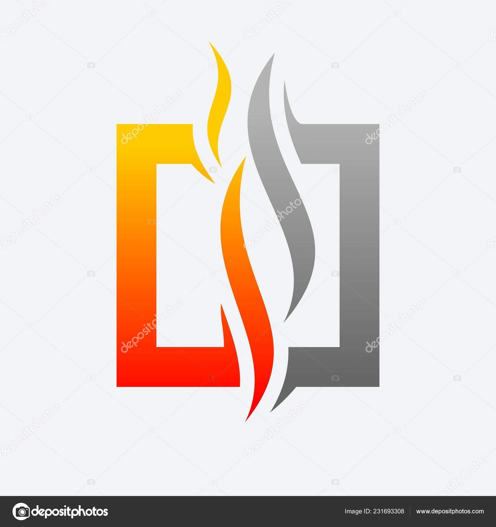 Smoke Box Vector Logo Stock Photo by 231693308