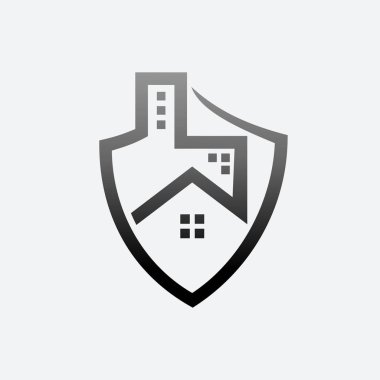 Kalkan şehir vektör logosu