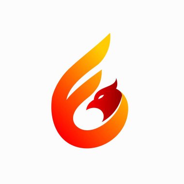 E harfini oluşturan kartal logosu