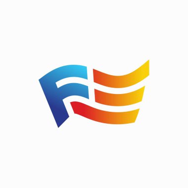 F harfi logo tasarımı