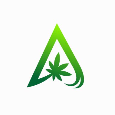 Marihuana logosu tasarımı