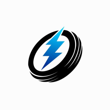 Elektrik tamirhanesi logosu, garaj elektrik logosu.