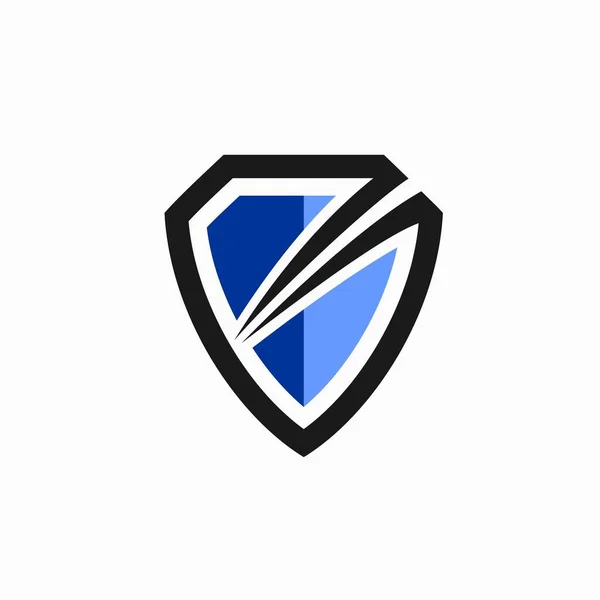 Shield Icon Template Shield Modernes Konzept — Stockvektor